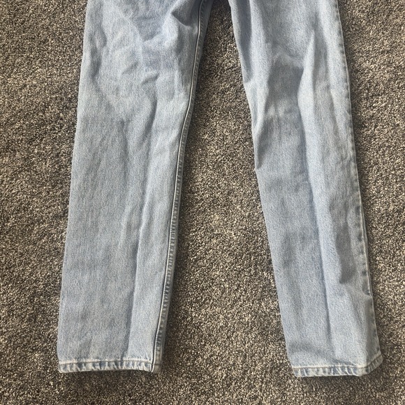 Vintage Levi's 505 Jeans 32x30 Light Wash Denim Y2K Distressed‎ Skater 00s - Picture 6 of 14